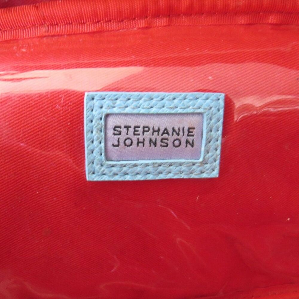 Stephanie Johnson Travel Cosmetic Bag Floral/Brown Retro/whimsigoth EUC - Picture 6 of 8